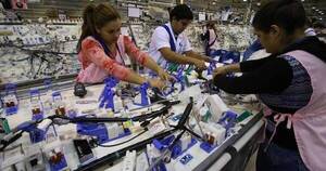 La Nación / Maquila metió US$ 573 millones