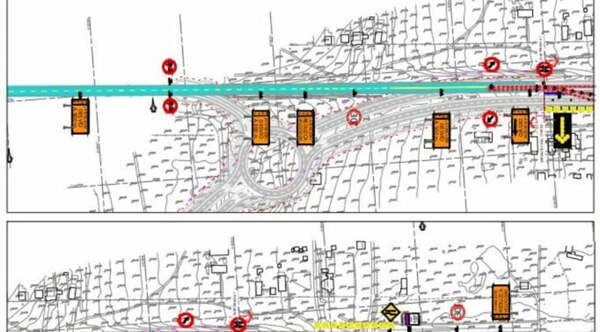 Aplican desvíos temporales en Coronel Oviedo para avanzar con obras de la ruta PY02 - Noticiero Paraguay