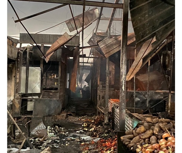 Incendio en Mercado 4: 'Necesitamos que la autoridad castigue'