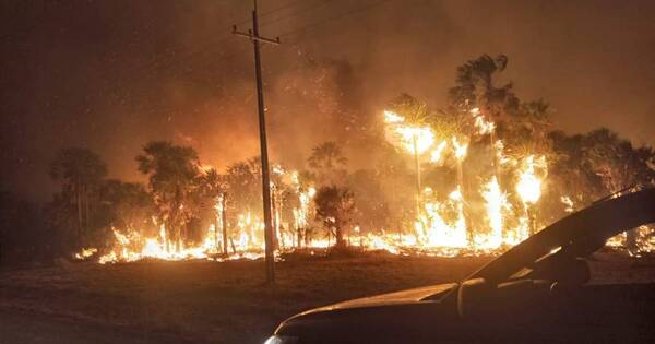 La Nación / Alto Paraguay y Boquerón registraron en julio un promedio de 53 focos de incendios por día