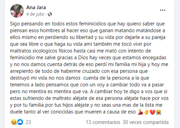 Joven asesinada en Ñemby había denunciado intento de feminicidio - Policiales - ABC Color