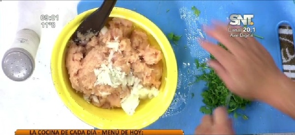 Cocina LMCD: Burguer de pollo kzero - SNT