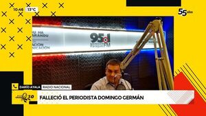 Falleció el periodista Domingo Germán.   - ABC Noticias - ABC Color
