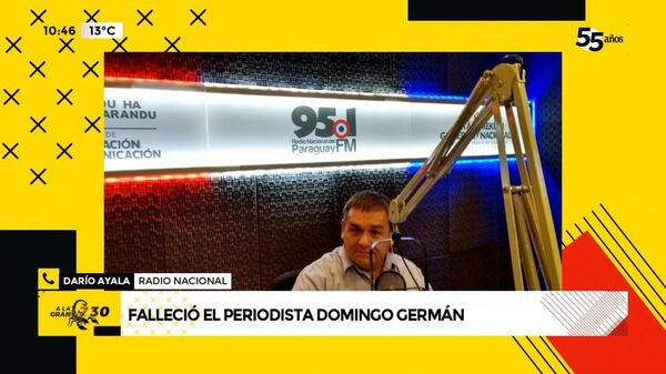 Falleció el periodista Domingo Germán. - ABC Noticias - ABC Color