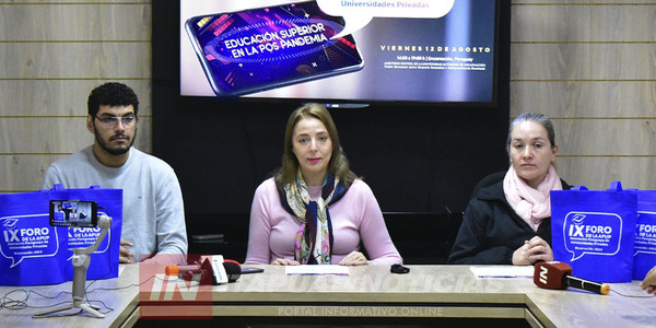 PRESENTAN EL IX FORO DE LA APUP: EDUCACIÓN SUPERIOR EN LA POSPANDEMIA