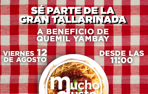 ¡Gran tallarinada en el Trece a favor de Quemil Yambay!