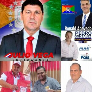 De los seis candidatos a intendente sólo el seccionalero Julio Vega no es pedrojuanino