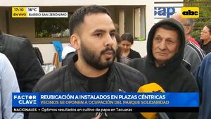 Vecinos se oponen a ocupación del parque solidaridad - Factor Clave - ABC Color