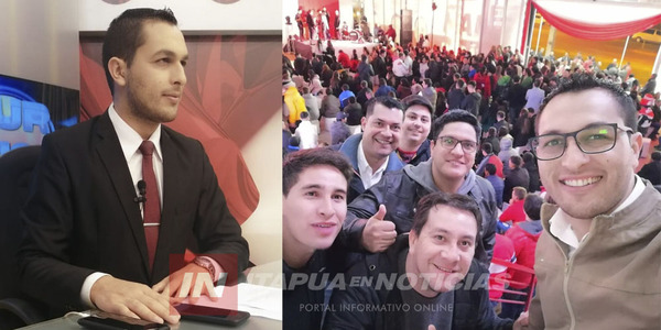 DEL PERIODISMO A LA POLÍTICA: JOSÍAS ESCOBAR PRECANDIDATO A CONCEJAL DE ITAPÚA