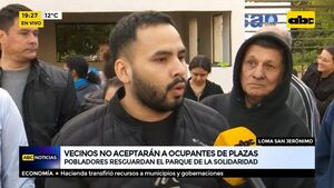 Vecinos no aceptarán a ocupantes de plazas - ABC Noticias - ABC Color