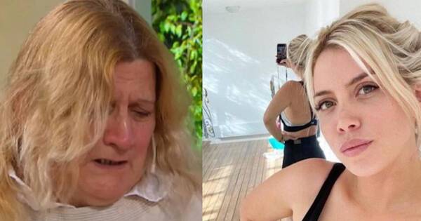 La Nación / Entre lágrimas, exempleada de Wanda Nara dio su versión sobre su relación con la mediática familia