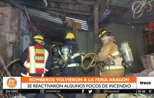 Local de la Feria Aragón volvió a sufrir un incendio durante la medianoche