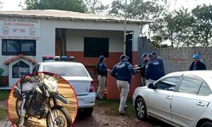 El colmo de la inseguridad en el departamento del Alto Paraná: Roban motocicleta de subcomisaría – Diario TNPRESS