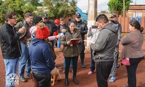 Comuna de C. del Este interviene una comisión pro agua del Asentamiento San Pedro en Km 11 – Diario TNPRESS