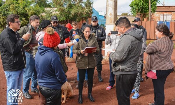 Comuna de C. del Este interviene una comisión pro agua del Asentamiento San Pedro en Km 11 – Diario TNPRESS