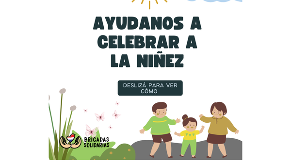 Organización solidaria vuelve a lanzar campaña por el Día del Niño