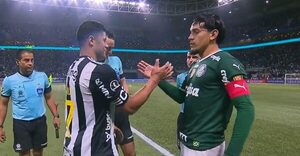 Los números de Gustavo Gómez en una noche épica para el Palmeiras