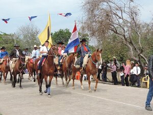 Comunidad Puerto Guaraní de Fuerte Olimpo celebró su aniversario N° 115