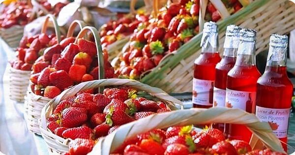 Feria de frutilla llega a Asunción