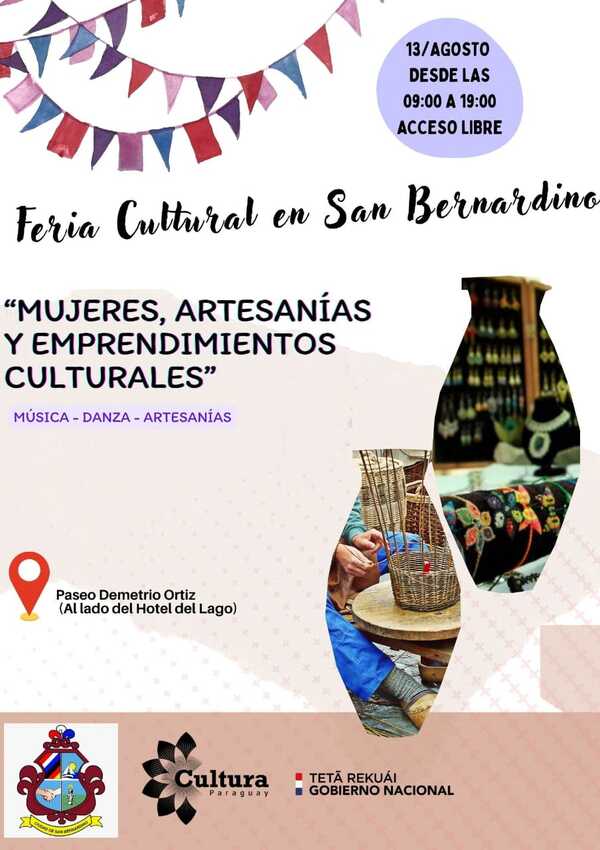 Mujeres artesanas y emprendedoras harán feria este sábado en San Bernandino - .::Agencia IP::.