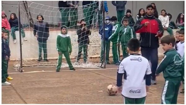 El gol y festejo de un mini hincha de Olimpia que se hizo viral