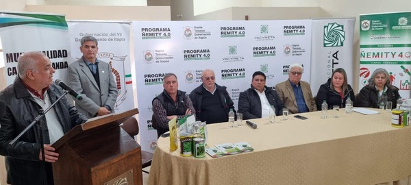 LANZAMIENTO DEL PROGRAMA ÑEMITY 4.0, AÑO 2022/2023 CONVENIO EBY-GOBERNACIÓN DE ITAPÚA