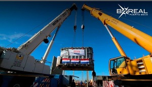 Futura subestación de Yguazú recibió hoy el último transformador de potencia