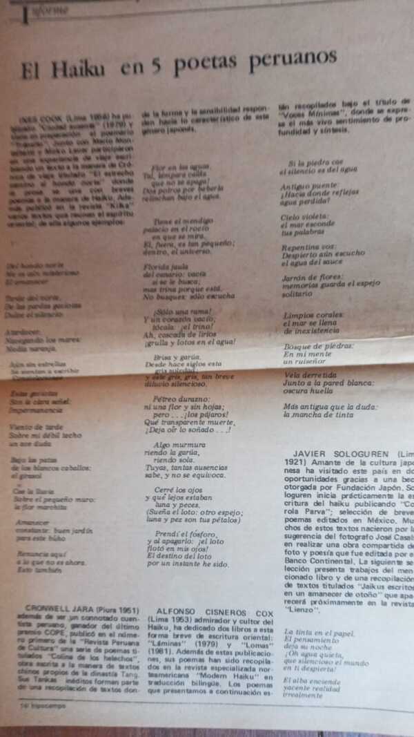 Haiku o nada - El Trueno