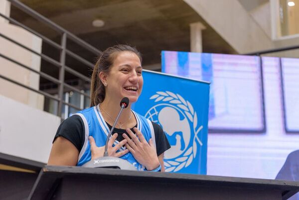 Paola Ferrari, nombrada nueva “Amiga de Unicef en Paraguay” - Polideportivo - ABC Color