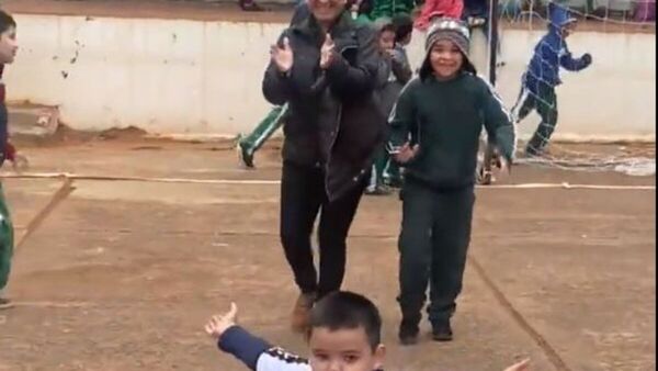 Mateo ya es ídolo en el continente: "Olimpia es su pasión"