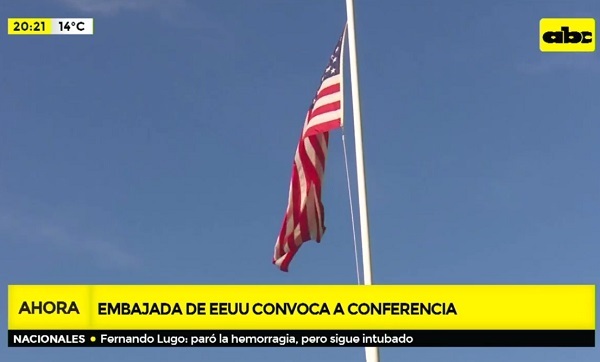 Embajada de EE.UU. llama a conferencia y rumores se acrecientan