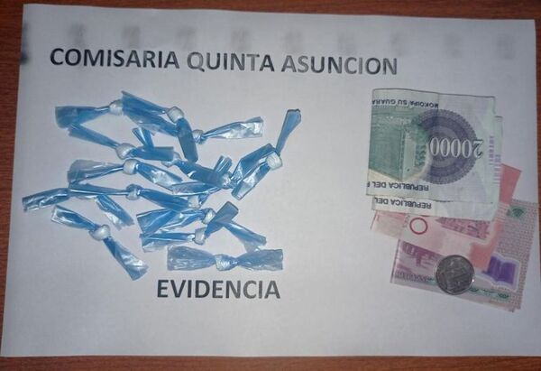 Capturan a dos personas por presunto microtráfico en la Chacarita - Nacionales - ABC Color