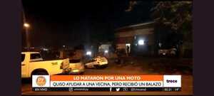 Enfrentó a malvivientes para defender a su vecina, pero fue asesinado de un balazo