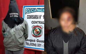 Clavó en el ojo a su esposa porque no quiso ir a tomar con sus amigos - Noticiero Paraguay