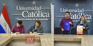 MINISTRO DE JUVENTUD FIRMÓ CONVENIO CON LA UCI