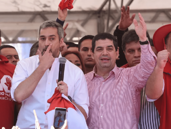 Mario Abdo afirma que era "inaceptable" la continuidad de la precandidatura de Velázquez y anuncia nueva chapa · Radio Monumental 1080 AM