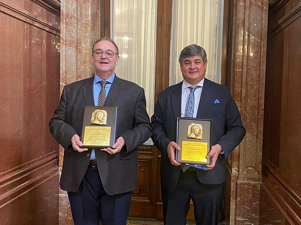 Senado argentino distingue a directivos de la Universidad Privada del Este | DIARIO PRIMERA PLANA