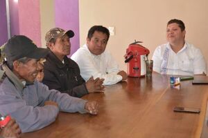 Juancho Acosta recibió respaldo de líderes indígenas de Zanja Pytã de cara a la Gobernación de Amambay