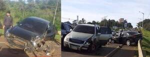 Crónica / Doña al volante ocasionó triple choque sobre ruta PY01