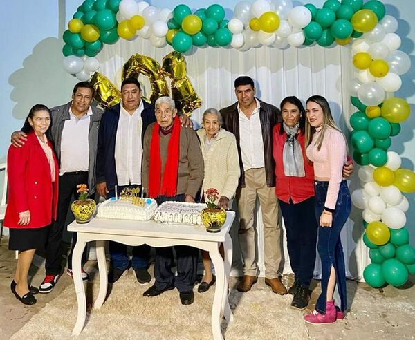 Abuelo cumplió 101 años de vida en Quiindy - Nacionales - ABC Color