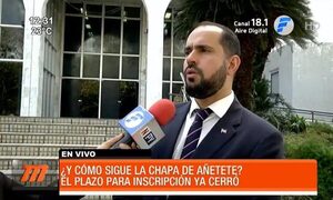 ¿Cómo sigue la chapa de Añetete tras designación de Velázquez? | Telefuturo