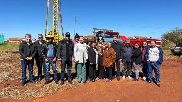 Municipalidad realizó perforación para pozo artesiano en la fracción Don Noti - Radio Imperio