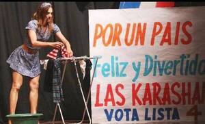 Crónica / "Las Karashans" vuelven desde hoy con sus propuestas presidenciales