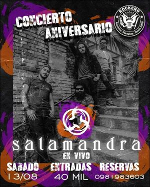Salamandra festeja su 22° aniversario con un concierto este sábado - .::Agencia IP::.