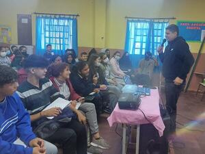 Salvando Vidas llevó su programa de prevención hasta Ñemby