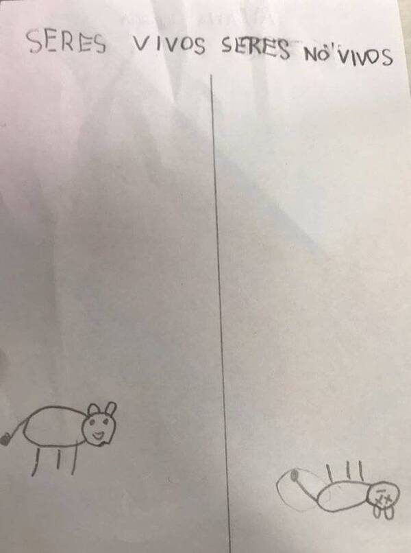 Dibujo de un niño es tendencia en Twitter