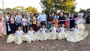 Segundo día seguido de inauguración de empedrados en barrio Obrero - Radio Imperio