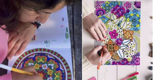 La Nación / Los beneficios de pintar mandalas