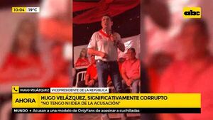 Gobieno de EE.UU. declara “corrupto” al vicepresidente Hugo Velázquez - Nacionales - ABC Color