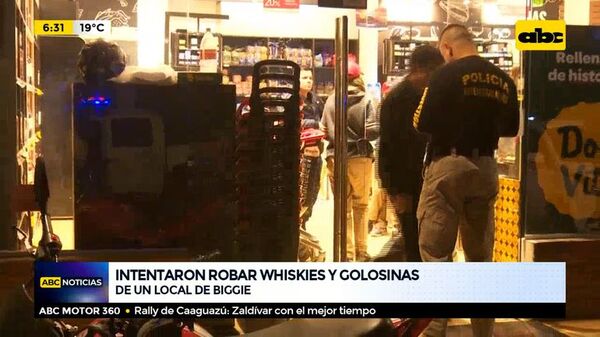 Intento de robo en el local de Biggie - ABC Noticias - ABC Color